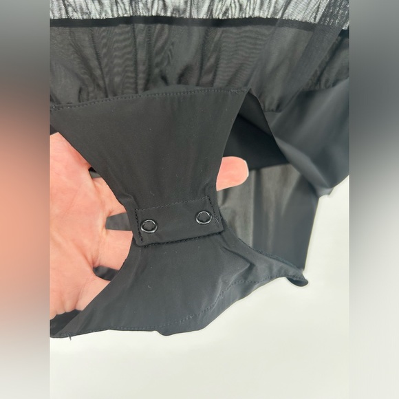 NWT Wolford Tulle Body  Black Color  Size Large 79156 - 25 - Picture 6 of 11